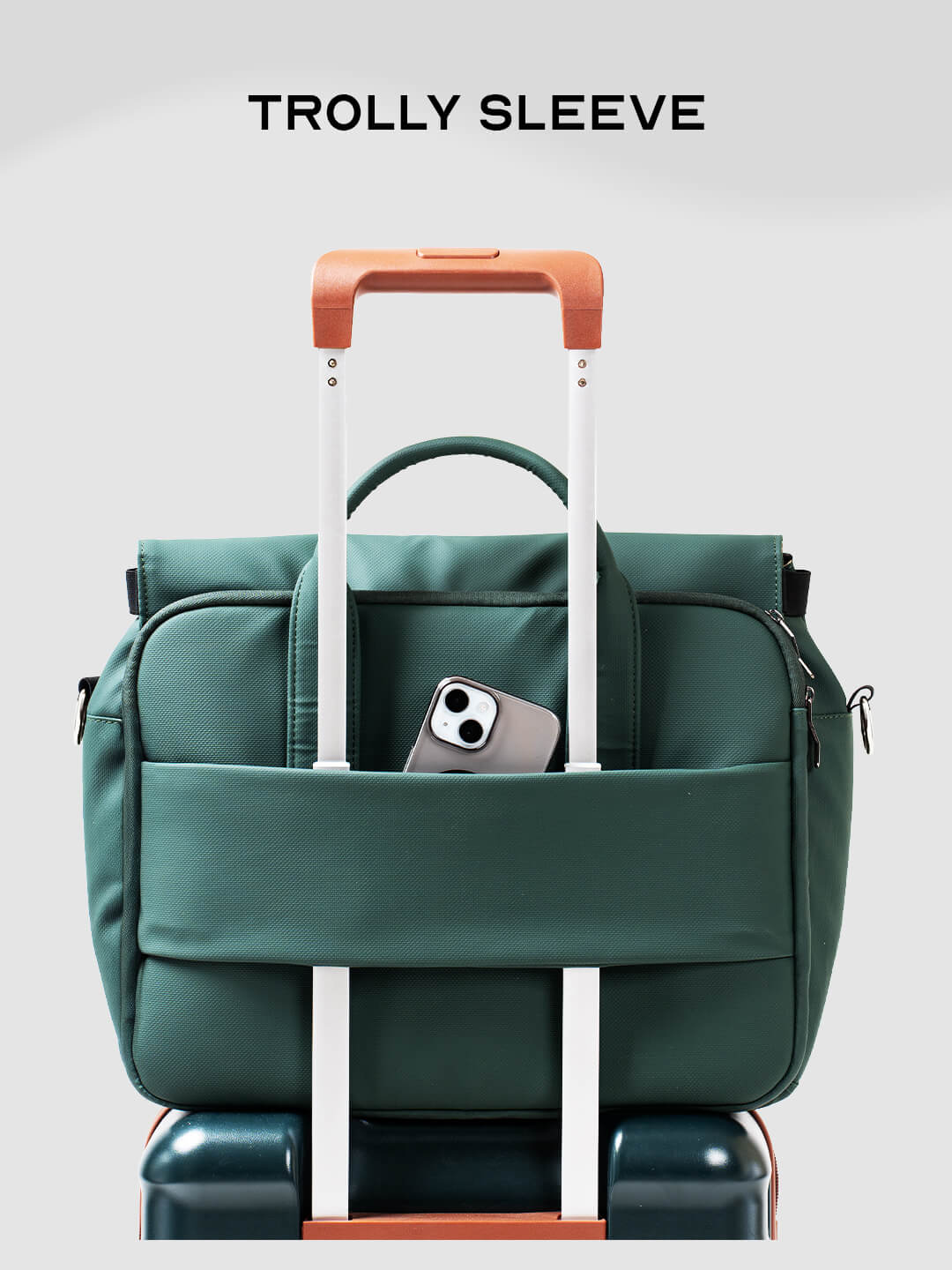 Stark Messenger | Green | Everyday Office Laptop Bag