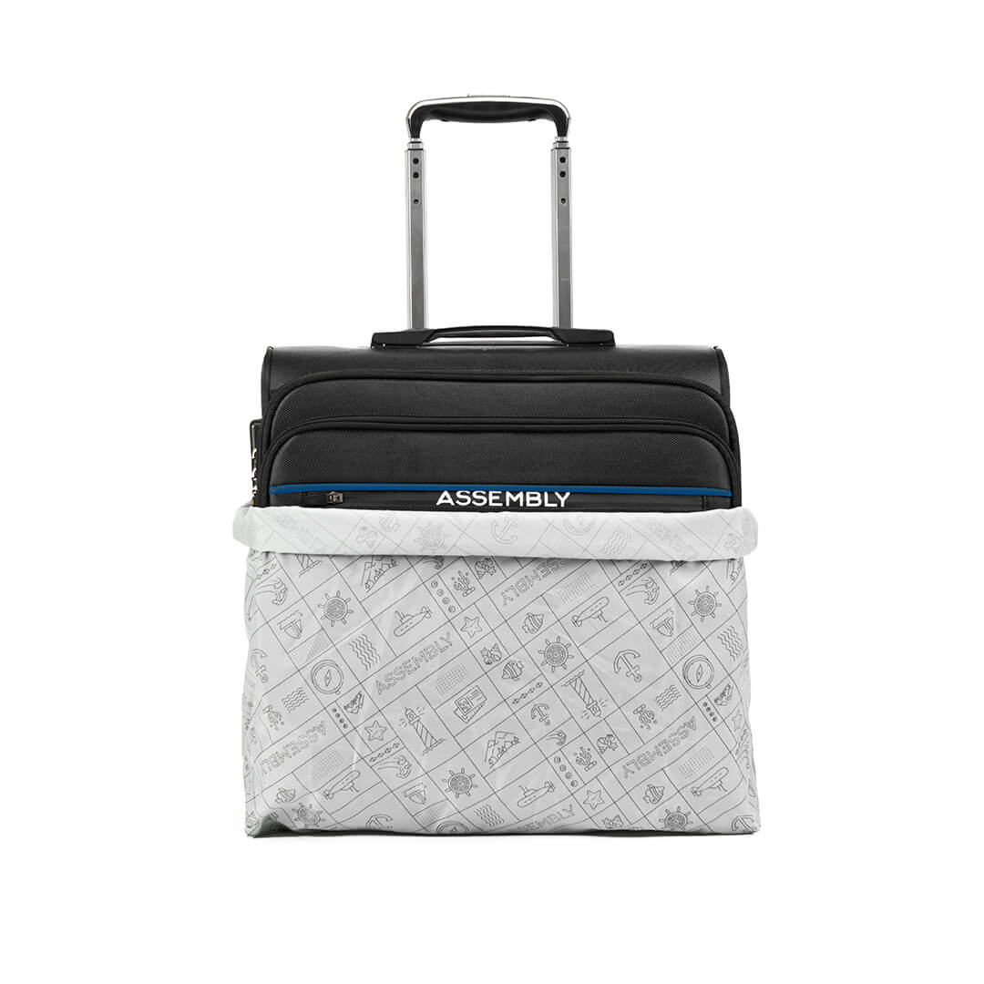 Unisex Valise Black | Overnighter Luggage Premium 4 Wheels Trolley